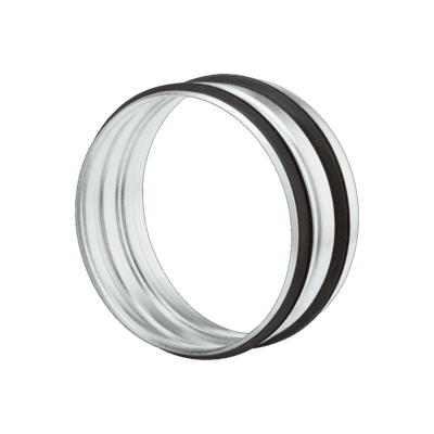 Helios RVBD 125 K Rohrverbinder - kurz Stutzen DN 125 mit Dichtung - 03414