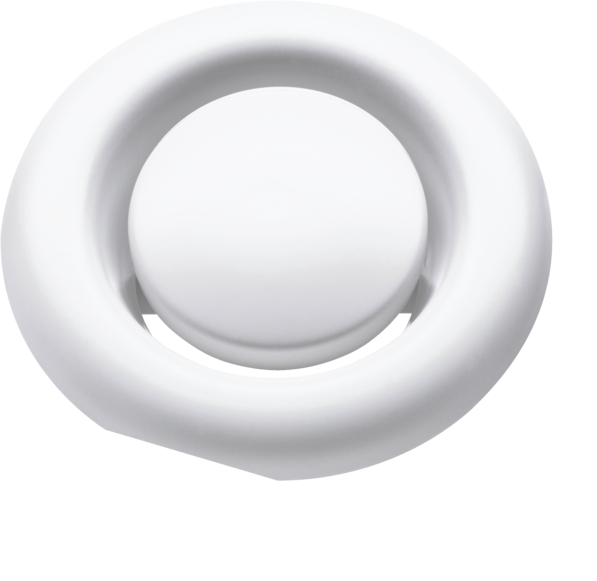 STIEBEL ELTRON Abluftventil 100M aus Metall,Wand-/Deckeneinbau,weiß - 227917