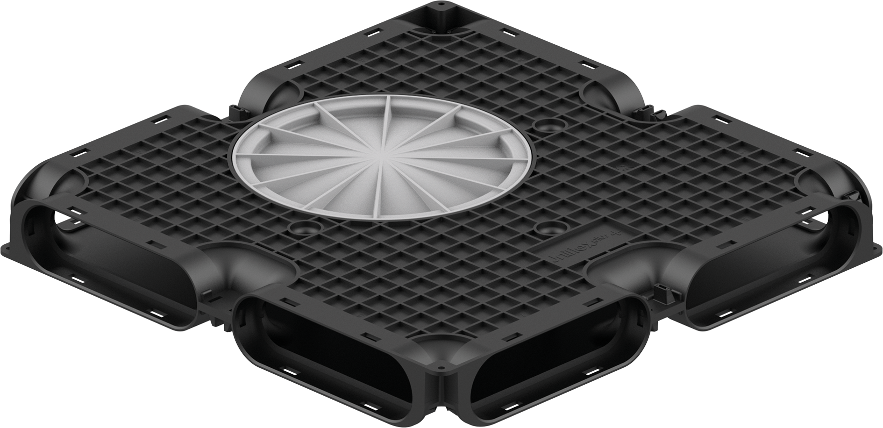 Modularer Luftverteiler 8-fach Endebene - Viessmann