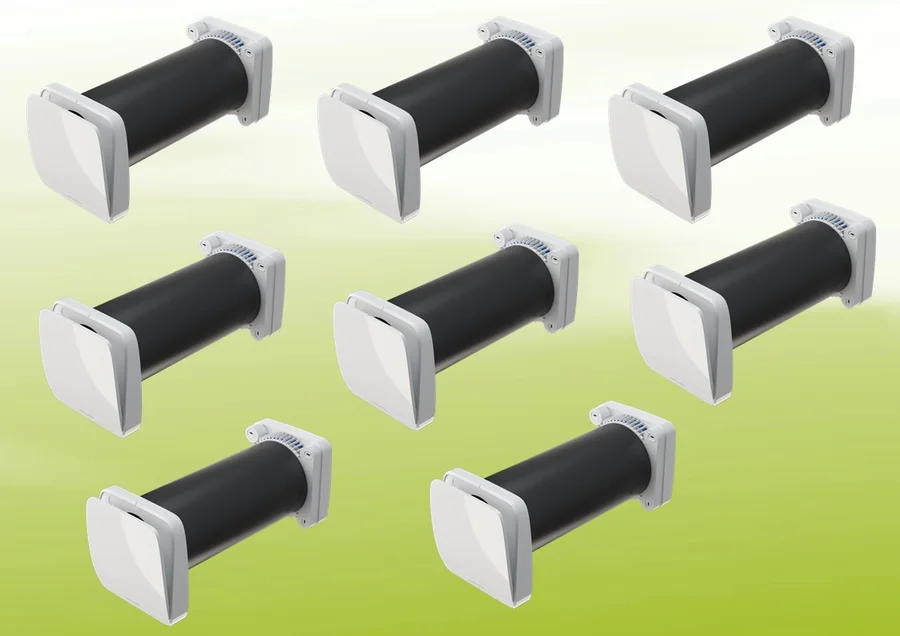 8x Südwind Ambientika advanced+ Lüftungsset