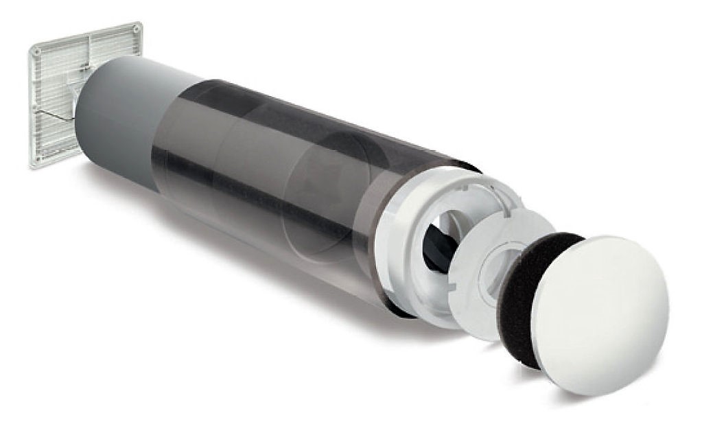 Air Duo ALD Außenwand-Luftdurchlass von Roos - Design anthrazit 82015991