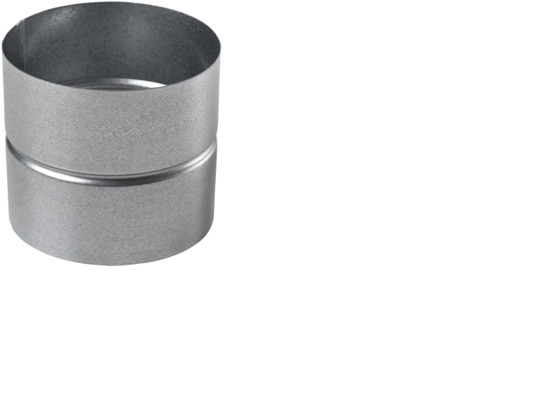 STIEBEL ELTRON Muffe DN 160, Stahlblech verzinkt - 159326