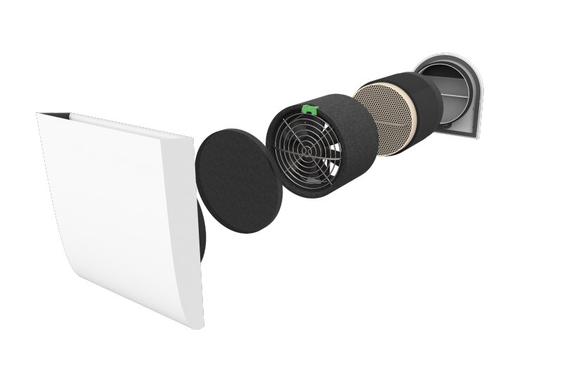 Pluggit iconVent 160 Komplettset ICV160K-AB